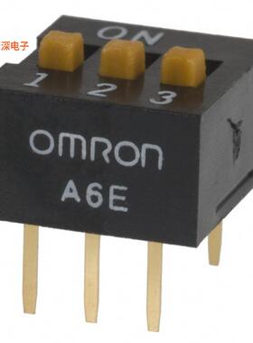 A6E-3104-N |SPSTSWITCH SLIDE DIP SPST 0.025A 24V