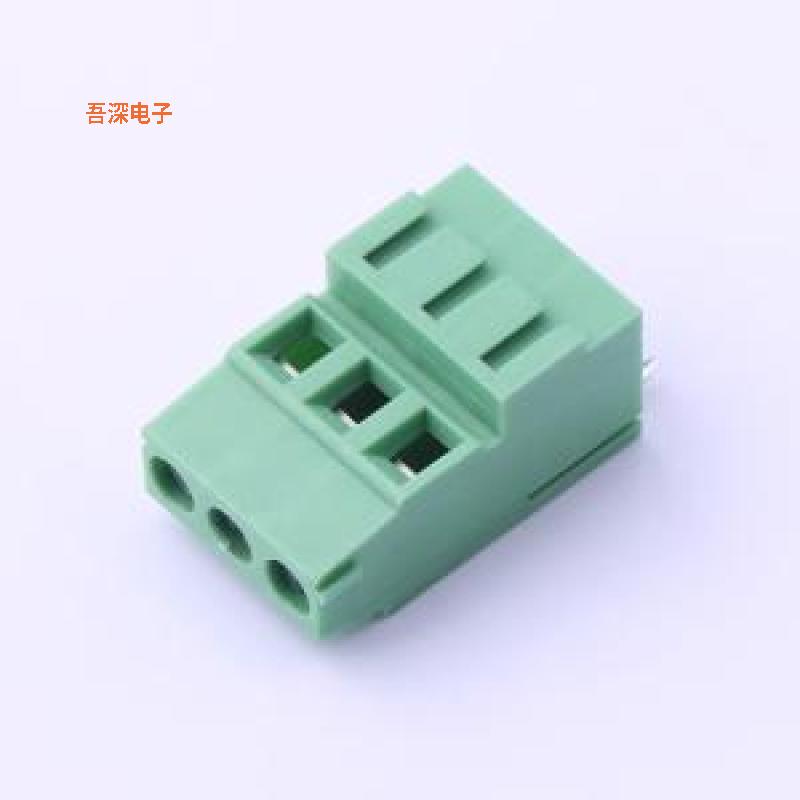 DB128H-5.0-3P-GN-S |原装插件,P=5mm螺钉式接线