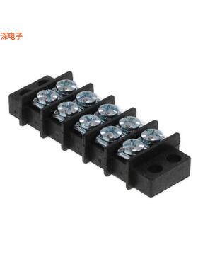 1505W |隔板接线座CONN BARRIER STRIP 5CIRC 0.375