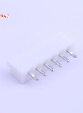 B6B-EH-A(LF)(SN) |EH接插件 EH2.5mm线对板针座插件,P=2.5mm