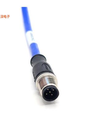 C5A82M005 |插座M12,CORD SET, 5 COND, M/ST, BLUE