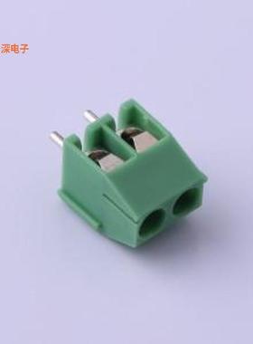 KF350-3.5-2P |可拼接 铜 环保螺钉式接线插件,P=3.5mm