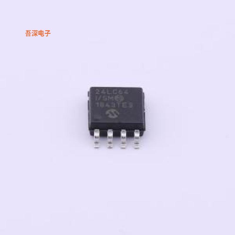 24LC64-I/SM |原装SOIC-8-208milIC EEPROM 64KBIT I2C 8SOIJ