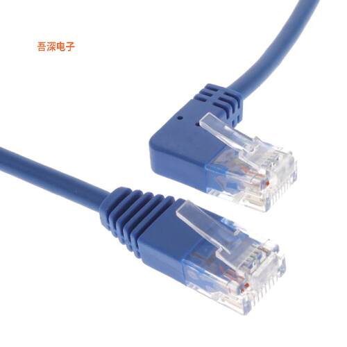 N204-020-BL-RA |原装全新RIGHT-ANGLE CAT6 GIGABIT MOLDED