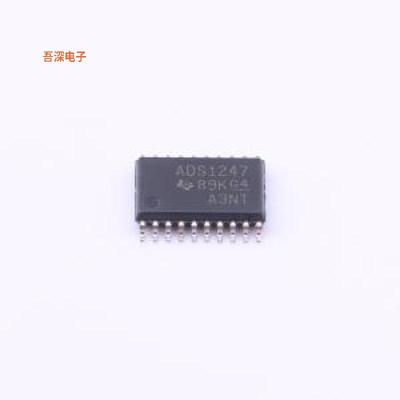 ADS1247IPWR |原装TSSOP-20IC ADC 24BIT SIGMA-DELTA 20TSSOP