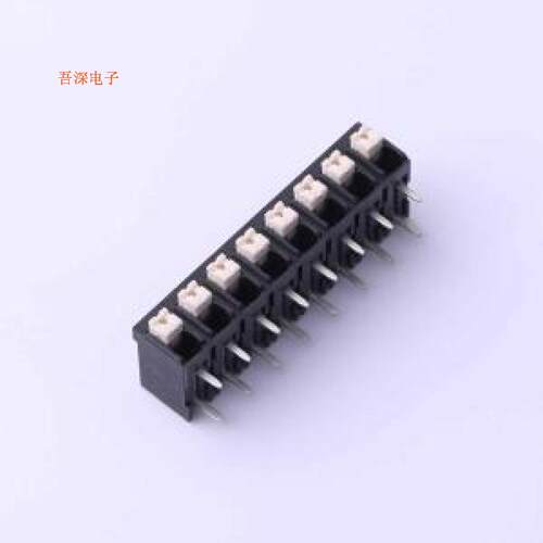 JL212R-50008B01 |弯脚弹簧式弯插,P=5mm