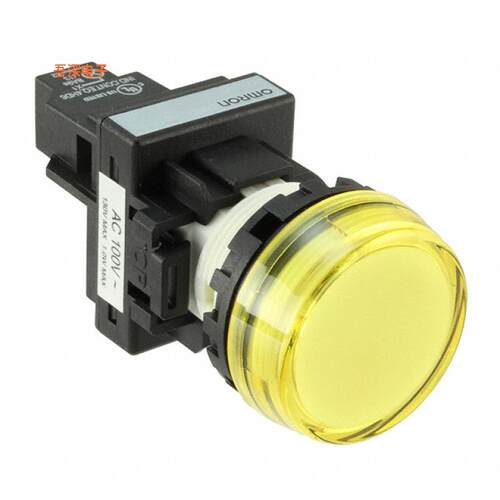 M22N-BC-TYA-YB| PANEL INDICATOR YLW 12VAC/D