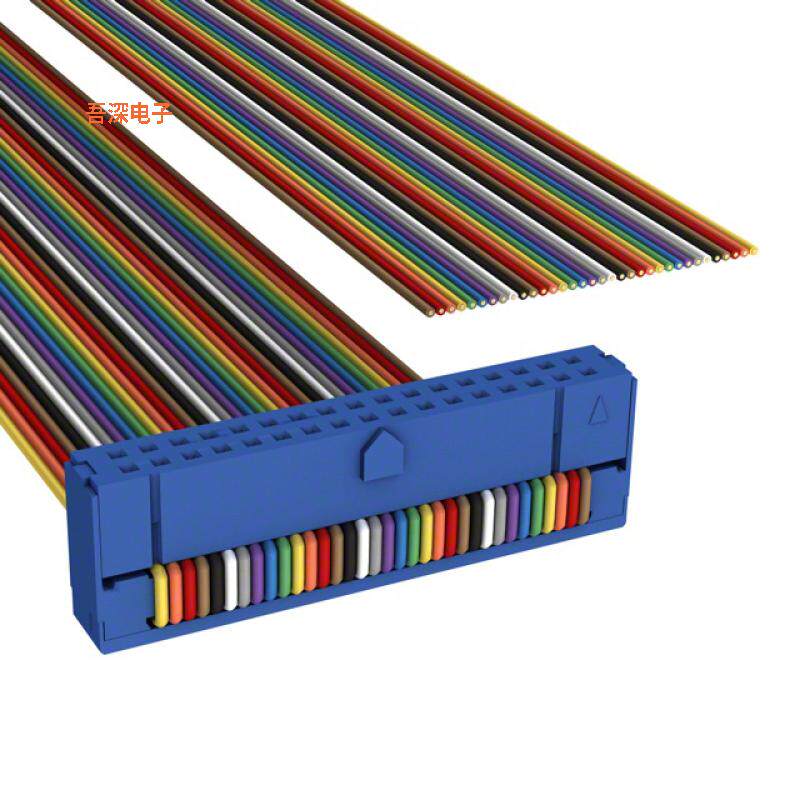 C1DXS-3436M |插口至线缆IDC CABLE - CKR34S/AE34M/X