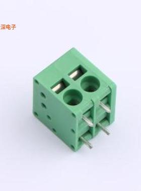 MX205R-5.0-02P-GN01-Cu-A |原装插件,P=5mm弹簧式接线