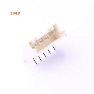 弯插 原装 P=2.5mm线对板针座 05P M2508R