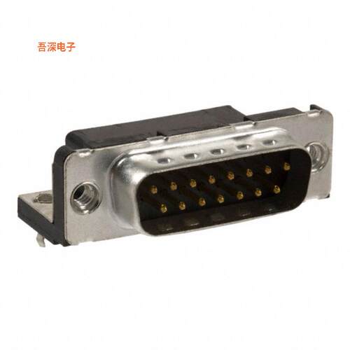 D15P13A4GL00LF |D-SubCONN D-SUB PLUG 15POS R/A SOLDER