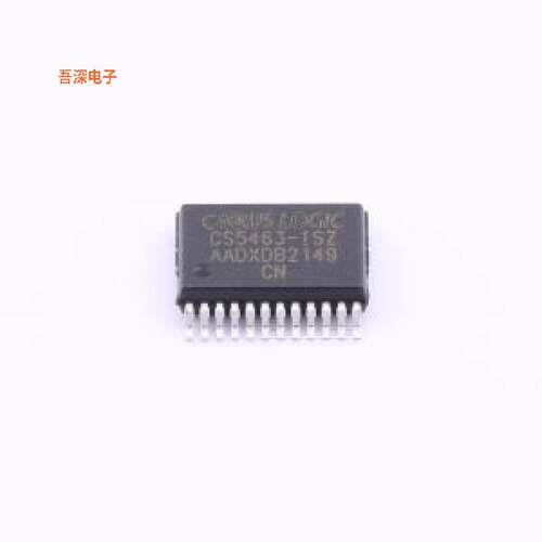 CS5463-ISZR|原装SSOP-24-208mil电能计量芯