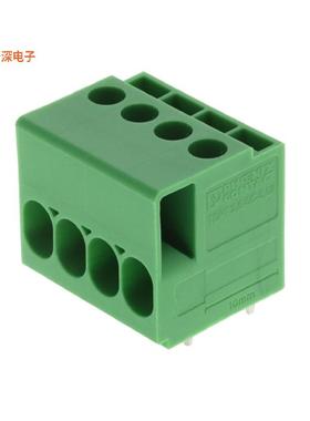1017493 |原装全新TERM BLK 4P SIDE ENT 5.08MM PCB