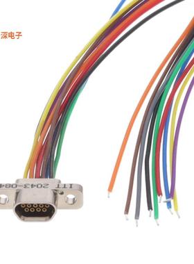 MDLM-9S6PS18B-F222 |原装全新CABLE ASSY D - MIC D 9P 457.2MM