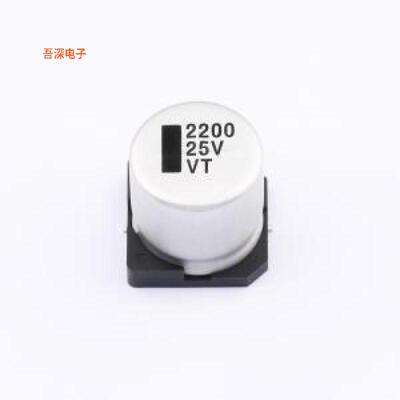 VT1E222M1616-FVH |贴片型铝电解25V2200uF 16*16.5 ±20%