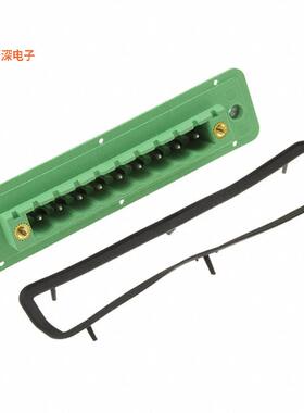 1899058 |接头，公引脚TERM BLK 9POS GREEN