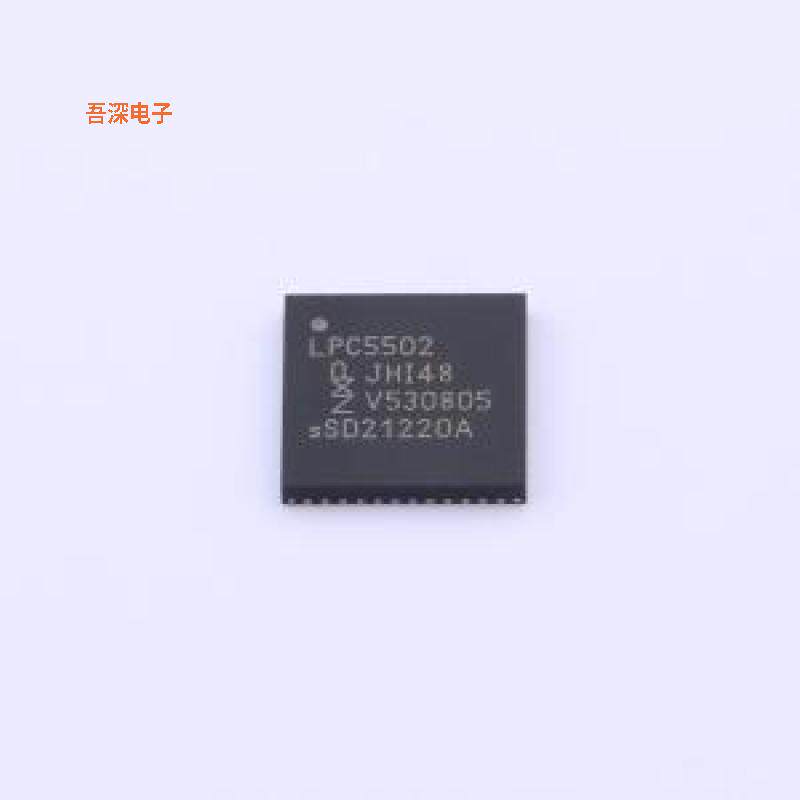 LPC5502JHI48EL |原装HVQFN-48IC MCU 32BIT 64KB FLASH 48VFQFN