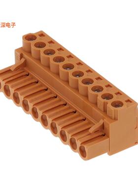 1943660000 |插头，母插口TERM BLOCK PLUG 10POS 5.08MM