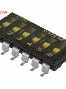 DMR06TTR |SPSTSWITCH SLIDE DIP SPST 0.025A 24V