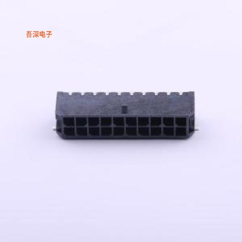 X3025WRS-2x10D-LPSW |原装SMD,P=3mm,卧贴线对板针座