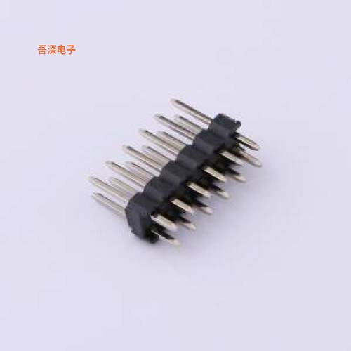 PZ2.54-2*6 |镀金环保UL认证排针插件,P=2.54mm