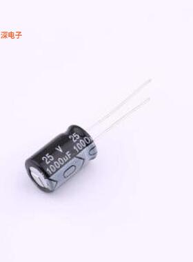 01EC4294SHC1000UF25V |原装插件,D10xL16mm直插铝电