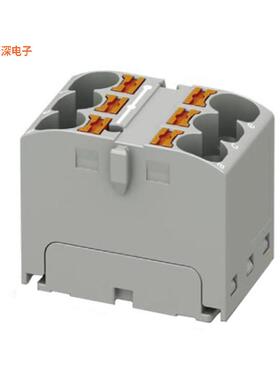 3273922|中等TERM BLK 6POS GRA