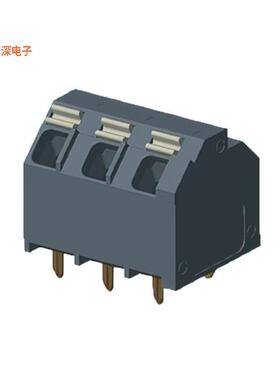 NI073A0BH000G|原装全新NI 3.81 7P BLACK PLASTIC BODY,