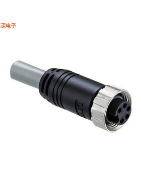 MN-05AFFM-SL8C10 |插头CIRC CBL 5POS PLUG TO WIRE 32.8'