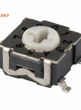 RTE1000G14 |BCDSWITCH ROTARY DIP BCD 0.1A 30V