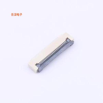 0.5K-DX-26PWBG|后翻盖式FFC/FPCSMD,P=0.5mm,卧