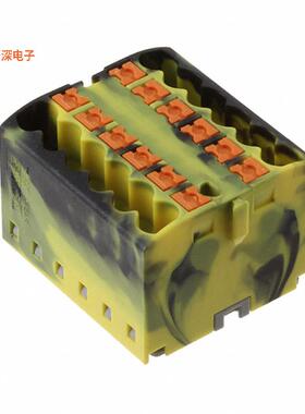 3273306 |中等TERM BLK 12POS BLACK/YELLOW