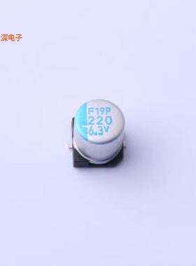 APXF6R3ARA221ME61G |原装SMD,D5xL6.1mm固态电容