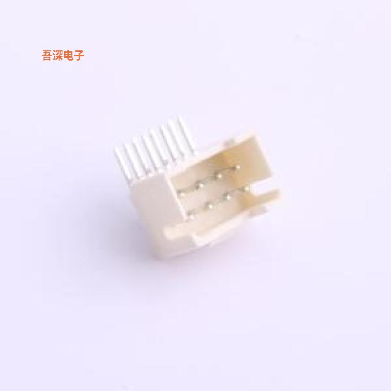 HX20028-8WAP |带扣 卧式插件线对板针座弯插,P=2mm
