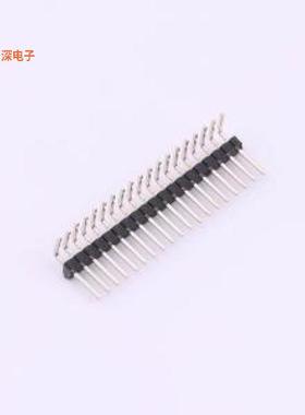 HDGC127-PW1-19 |排针1.27*1.0 弯针PA4.0 PB3.0 PC2.5 1X19P