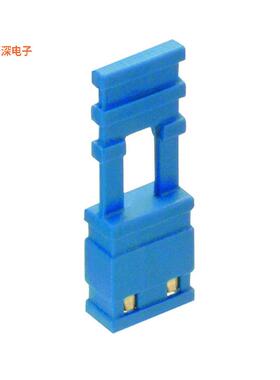 M7683-46 |顶部关闭，夹具14MM JUMPER SKT W/HNDL BLUE