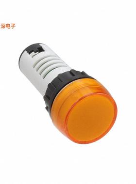 PL22SHLY110 |PLT LIGHT 110 VAC/DC YELLOW