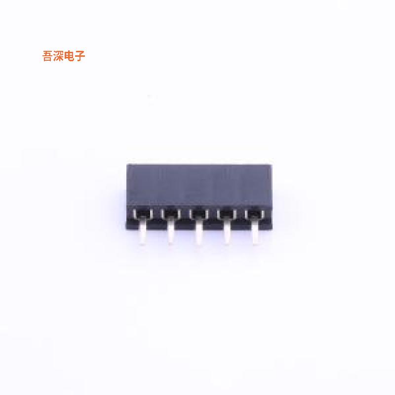 2.0-1*5P母 |原装插件,P=2mm排母
