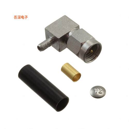 1052076-1 |SMACONN SMA PLUG R/A 50 OHM SOLDER
