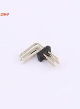 HX PZ1.27-2x2P WZ |原装弯插,P=1.27mm排针