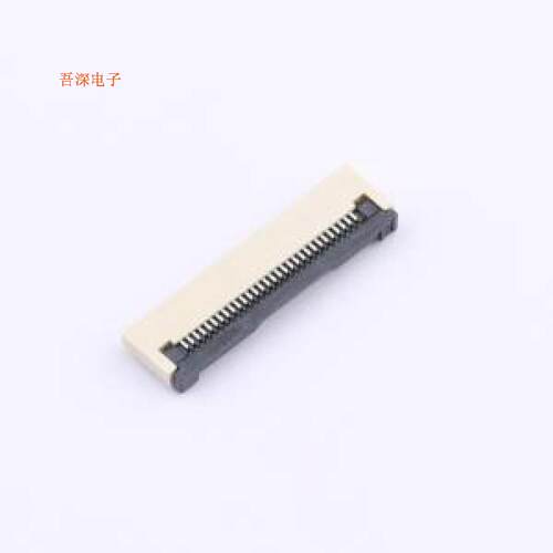 ZX-0.5FPC-2H-QFX30P |原装SMD,P=0.5mm,卧贴FFC/FPC