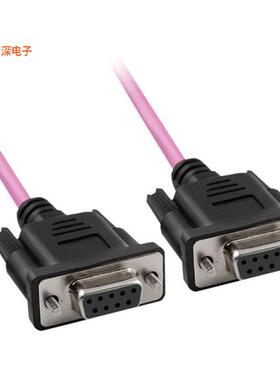 TSXCANCADD5|插座，母型插口CABLE ASSY DB09 VIOLET 5