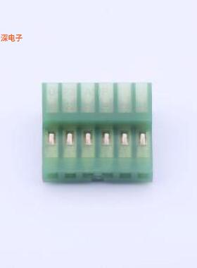 3-640443-6 |原装P=2.54mmCONN RCPT 6POS IDC 28AWG TIN