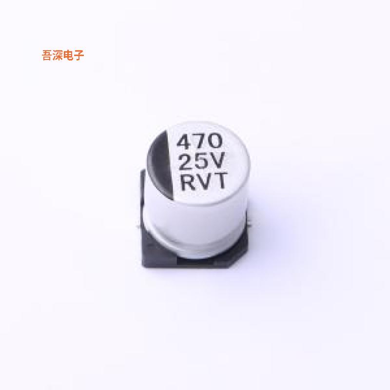 RVT470UF25V67RV0022 |原装SMD,D10xL10.2mm贴片型铝电解