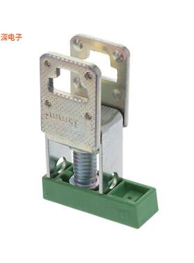 3062993 |汇流条 - 中心TERM BLK 1POS GREEN