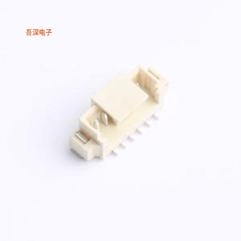 D125F2L1-2W6P43 |MX1.25 1x6P 立贴线对板针座SMD,P=1.25mm
