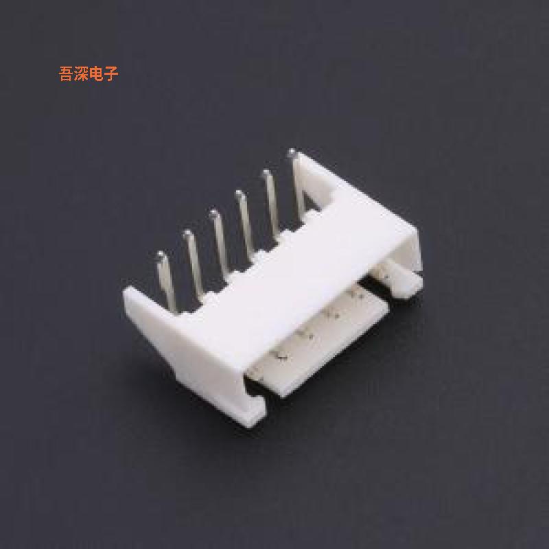 CS-1001R-06BLOCK |原装弯插,P=2.5mm线对板针座