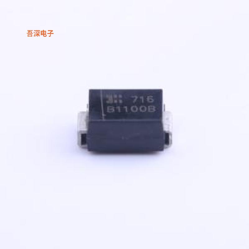 B1100B-13-F |原装SMB(DO-214AA)DIODE SCHOTTKY 100V 1A SMB