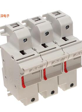 CH223DU |DIN 轨道FUSE HLDR 22X58 3POLE