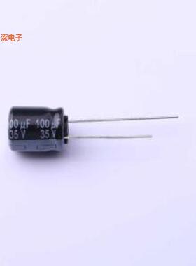 EEUTP1V101 |原装插件,D10xL12.5mm直插铝电解